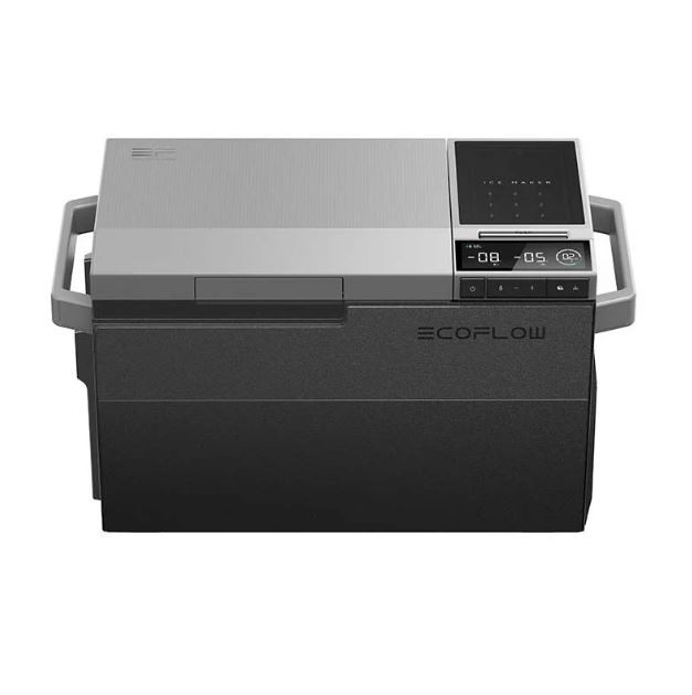 EcoFlow Glacier World's first 3-in-1 portable fridge, freezer, and ice  maker + add on Battery