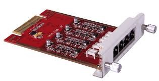 Zycoo CooVox-4FXO Module card for Coovox U100, S10+ , S30,T200 and T600