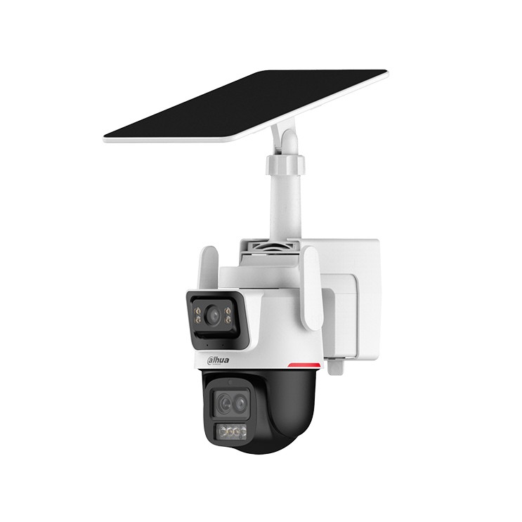 IPC-PTS2649C-3E3Z-4GB20_3+3MP WizColor Hybrid-zoom PT 4G Solar Power Network Camera> Displays videos in two channels at the same time> 1/2.8" 3Megapixel CMOS