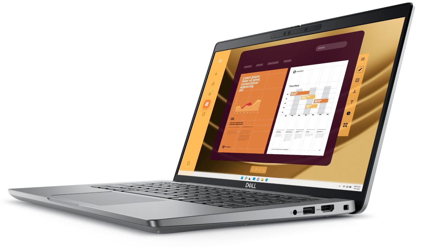 Dell Latitude 5450 Core Ultra 7 155U 16GB (1x16GB) DDR5 512GB SSD M.2 PCIe 14" FHD Non-Touch NoDVDRW Ubuntu WLAN BT BL WC 3C