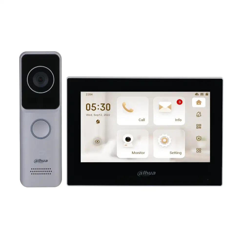 Dahua KTW02 Wi-Fi Villa Door Station& IP Indoor Monitor Wi-Fi Villa Door Station_DHI-KTW02