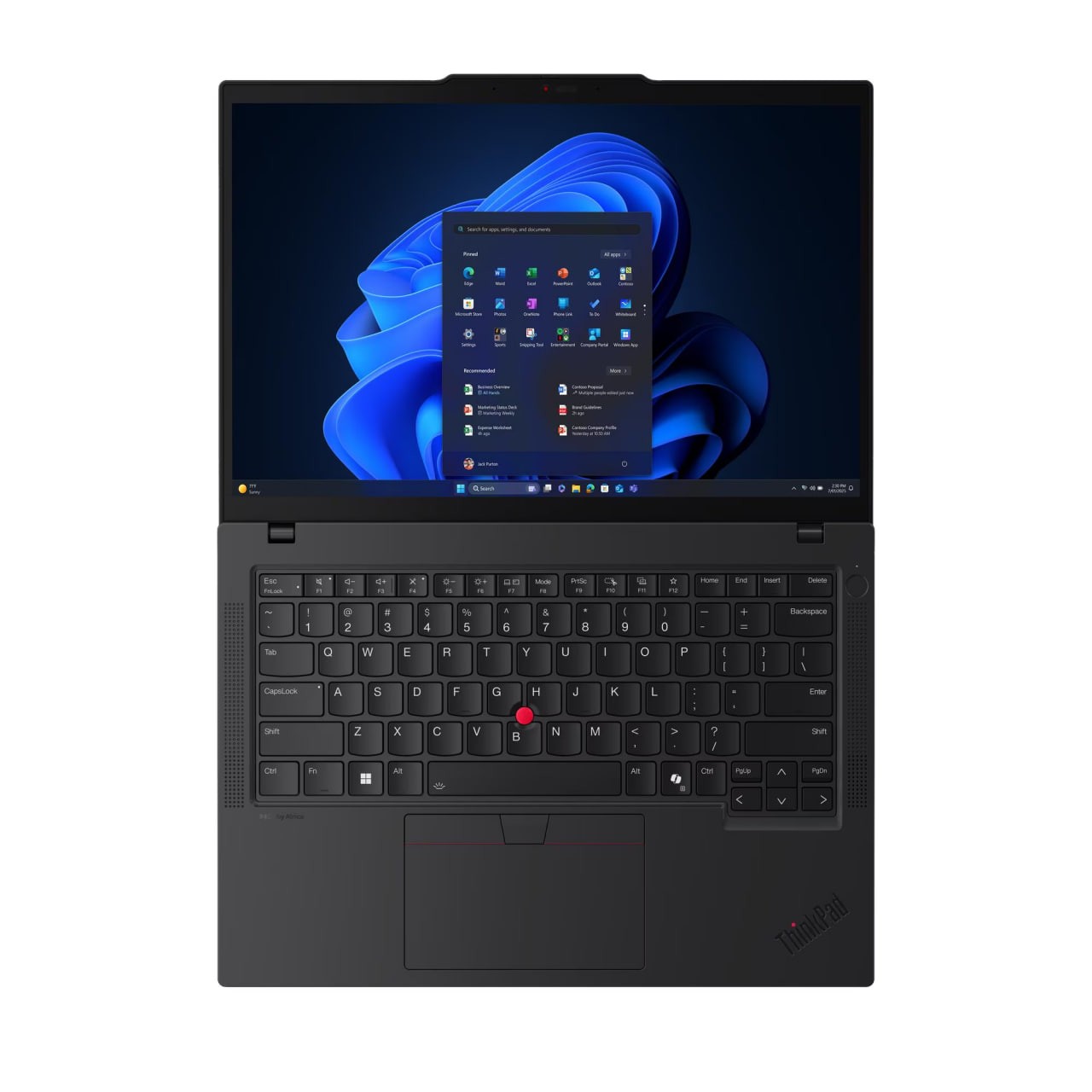 Lenovo ThinkPad T14 G6 Core Ultra 7 255U 16GB (1x16GB) DDR5 5600 SODIMM 512GB SSD M.2 2280 G4P NoDVD  14” WUXGA Non-Touch DOS WLAN BT IR WC BL 4C FPR Black, 3Y Premier Support Upgrade from 1Y  Courier