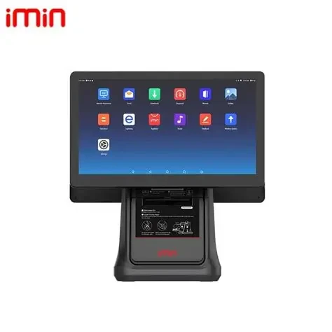 iMin D4-505 Pro Smart POS Device 8-Core 68GB (4GB+64GB) 15.6" FHD Touch, Android 13 WLAN BT Spk TF