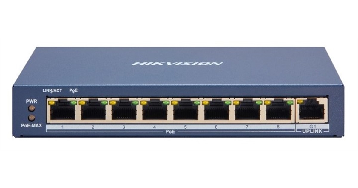 8Port Fast Ethernet Smart POE Switch_DS-3E1309P-EI/M