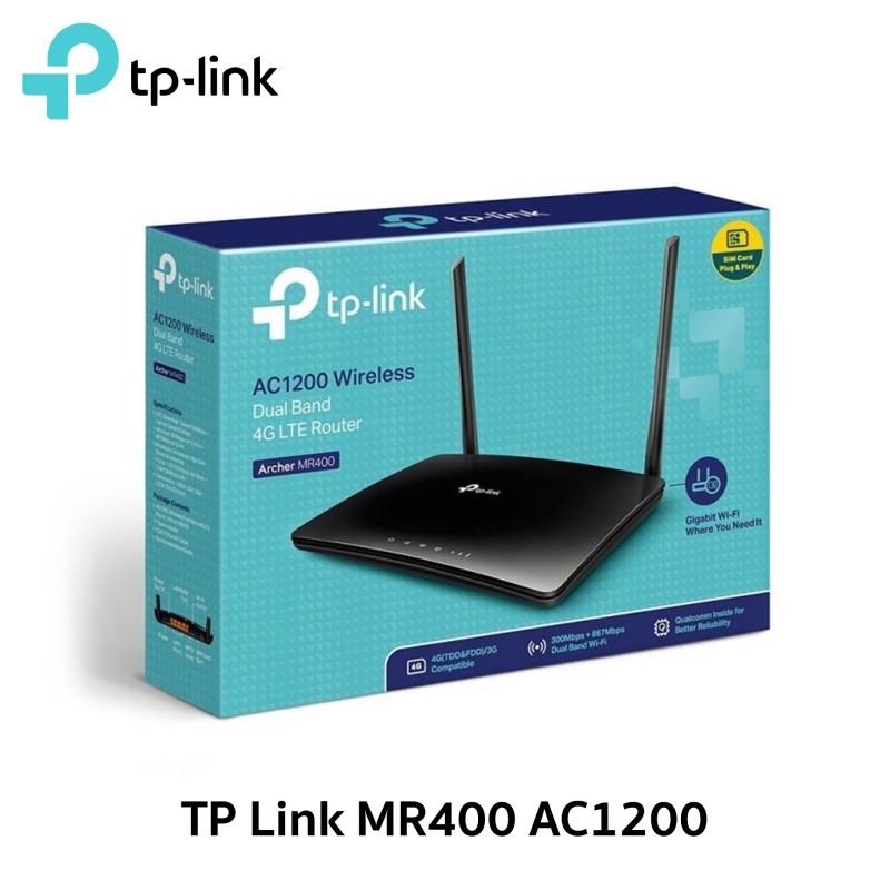 MR400_Wireless Dual Band 4G LTE Router