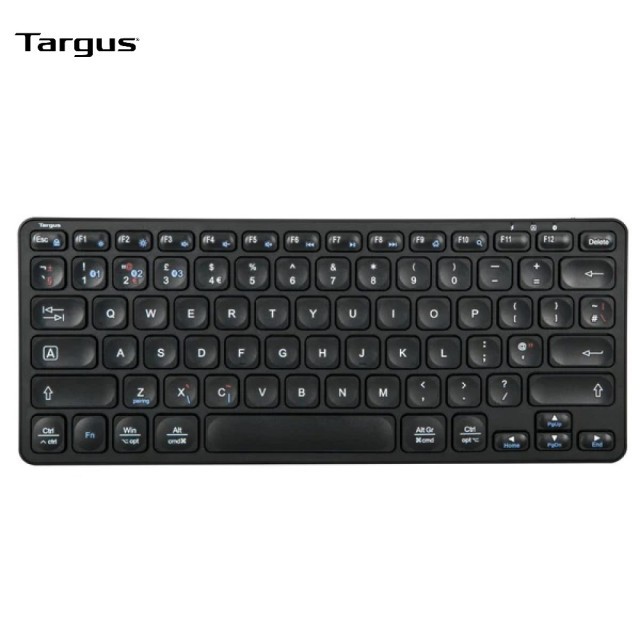 Targus Compact Multi-Device Bluetooth Antimicrobial Keyboard AKB862 (Black)
