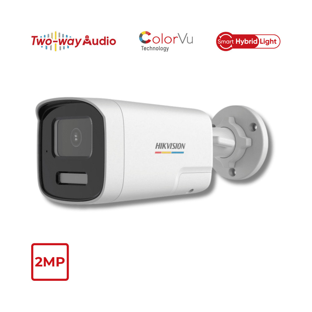 DS-2CE12DF3T-LXTS(3.6mm)_2MP Two Way Audio Fixed Bullet Camera