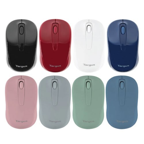 Targus W600 Wireless Optical Mouse  (Blue/Blue Heaven/Zephy Pink/Granite Green/Quarry Gray)