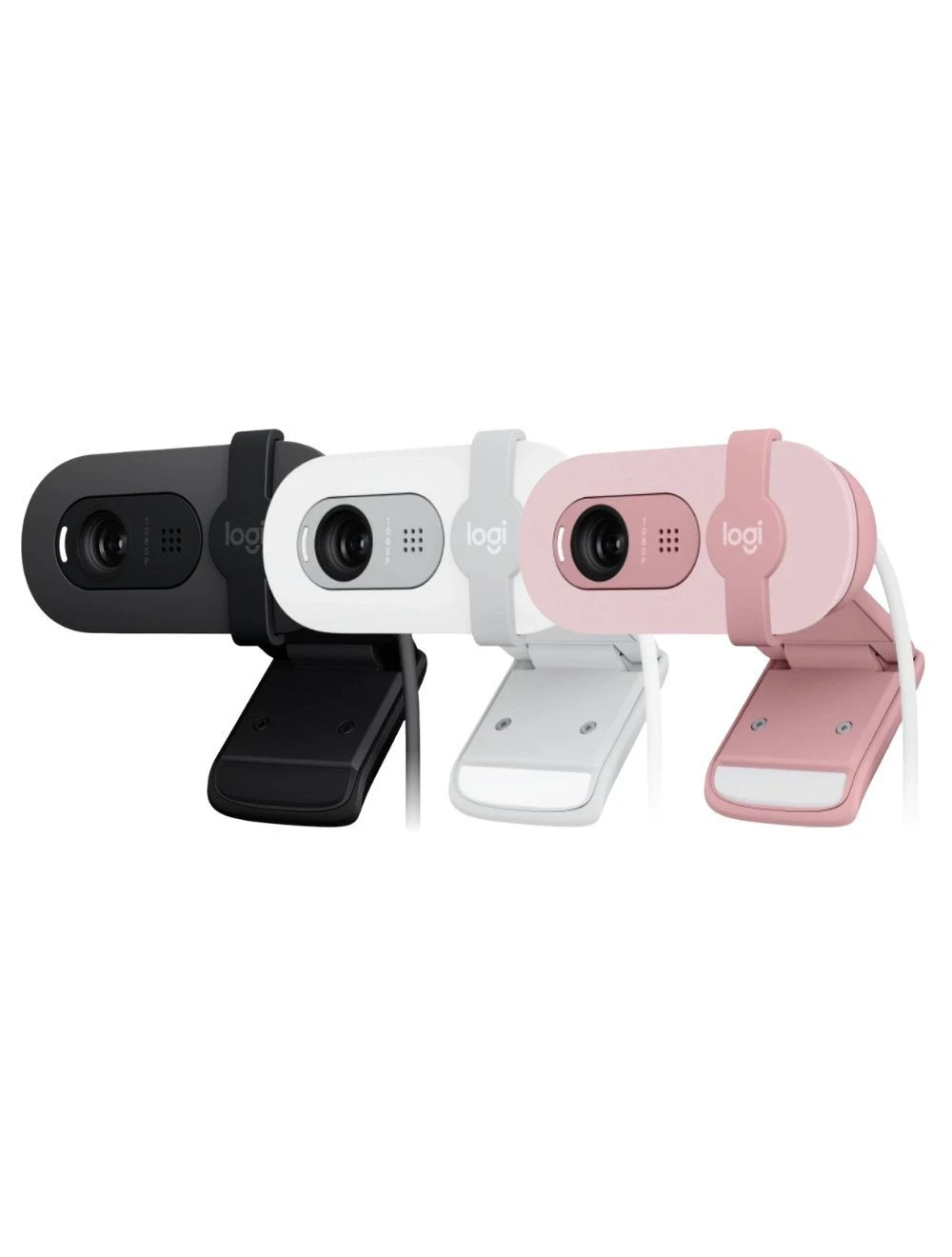 Logitech Brio 100 Full HD Webcam Graphite/off-White/Rose